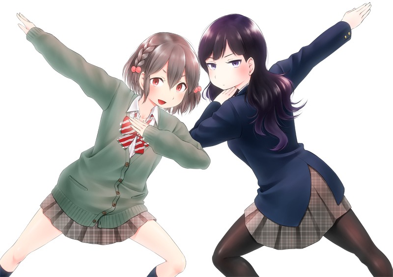 「甲乙少女」のカット。