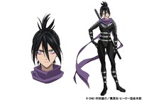 音速のソニックの設定画。(c)ONE・村田雄介/集英社・ヒーロー協会本部