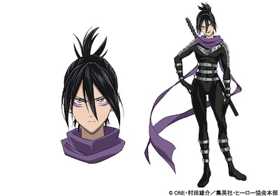 音速のソニックの設定画 (c)ONE・村田雄介/集英社・ヒーロー協会本部