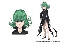 戦慄のタツマキの設定画。(c)ONE・村田雄介/集英社・ヒーロー協会本部