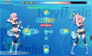「To LOVEる-とらぶる- ダークネス -Idol Revolution-」のプレイ画面。(c)矢吹健太朗・長谷見沙貴／集英社・とらぶるダークネス製作委員会 (c)gloops, Inc.