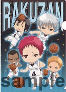 「誠凛 VS 洛山 in J-WORLD TOKYO」 で販売されるクリアファイル(2枚セット)の1種。(c)藤巻忠俊/集英社・黒子のバスケ製作委員会