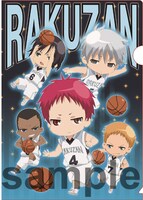 「誠凛 VS 洛山 in J-WORLD TOKYO」 で販売されるクリアファイル（2枚セット）の1種。(c)藤巻忠俊／集英社・黒子のバスケ製作委員会