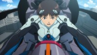 「エヴァンゲリオン」シリーズの場面カット。(c)カラー