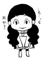 先生の異変に気づく「年末進子ちゃん」。（イラストは青木俊直のnoteで公開されているもの。）