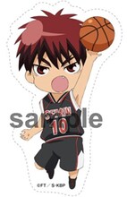 「誠凛 VS 洛山 in J-WORLD TOKYO」 で販売されるステッカーセットの内の1種。(c)藤巻忠俊／集英社・黒子のバスケ製作委員会