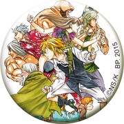 D賞：缶バッジセットの1種。(C)鈴木央・講談社/「七つの大罪」製作委員会・MBS (C)鈴木央/講談社