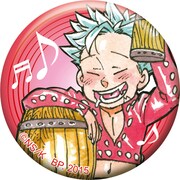 D賞：缶バッジセットの1種。(C)鈴木央・講談社/「七つの大罪」製作委員会・MBS (C)鈴木央/講談社