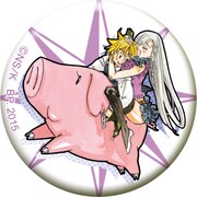 D賞：缶バッジセットの1種。(C)鈴木央・講談社/「七つの大罪」製作委員会・MBS (C)鈴木央/講談社