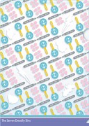 F賞クリアファイルコレクションの1種。(C)鈴木央・講談社/「七つの大罪」製作委員会・MBS (C)鈴木央/講談社