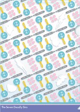 F賞クリアファイルコレクションの1種。(C)鈴木央・講談社/「七つの大罪」製作委員会・MBS (C)鈴木央/講談社