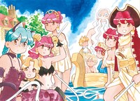 「カラフルビーム 竹本泉イラスト集」収録作品より。