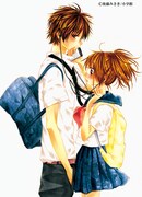 後藤みさきによる、鳥越裕貴をモデルとした作品のカット。