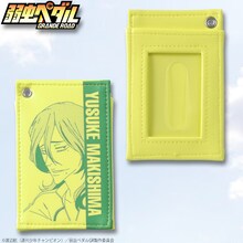 「弱虫ペダル GRANDE ROAD パスケース」の巻島。(C)渡辺航(週刊少年チャンピオン)／弱虫ペダルGR製作委員会