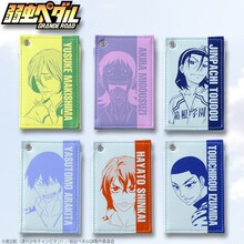 「弱虫ペダル GRANDE ROAD パスケース」各1296円。(C)渡辺航(週刊少年チャンピオン)／弱虫ペダルGR製作委員会