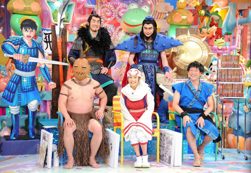 「アメトーーク！」に出演する「キングダム芸人」たち。(c)テレビ朝日