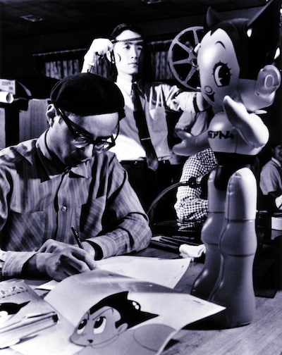 手塚治虫（写真提供：手塚プロダクション）