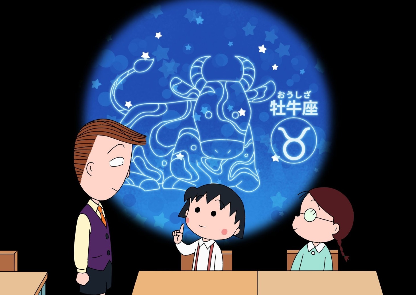 「プラネタリウム ちびまる子ちゃん 星にねがいを」場面写真 (c)さくらプロダクション / 日本アニメーション