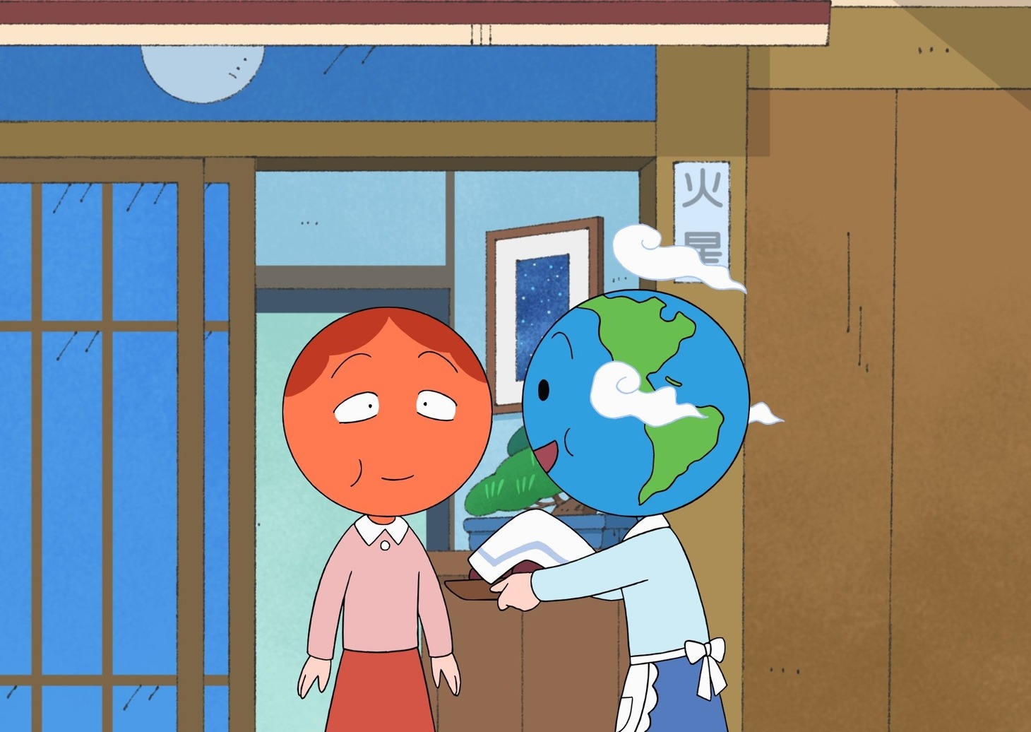 「プラネタリウム ちびまる子ちゃん 星にねがいを」場面写真 (c)さくらプロダクション / 日本アニメーション