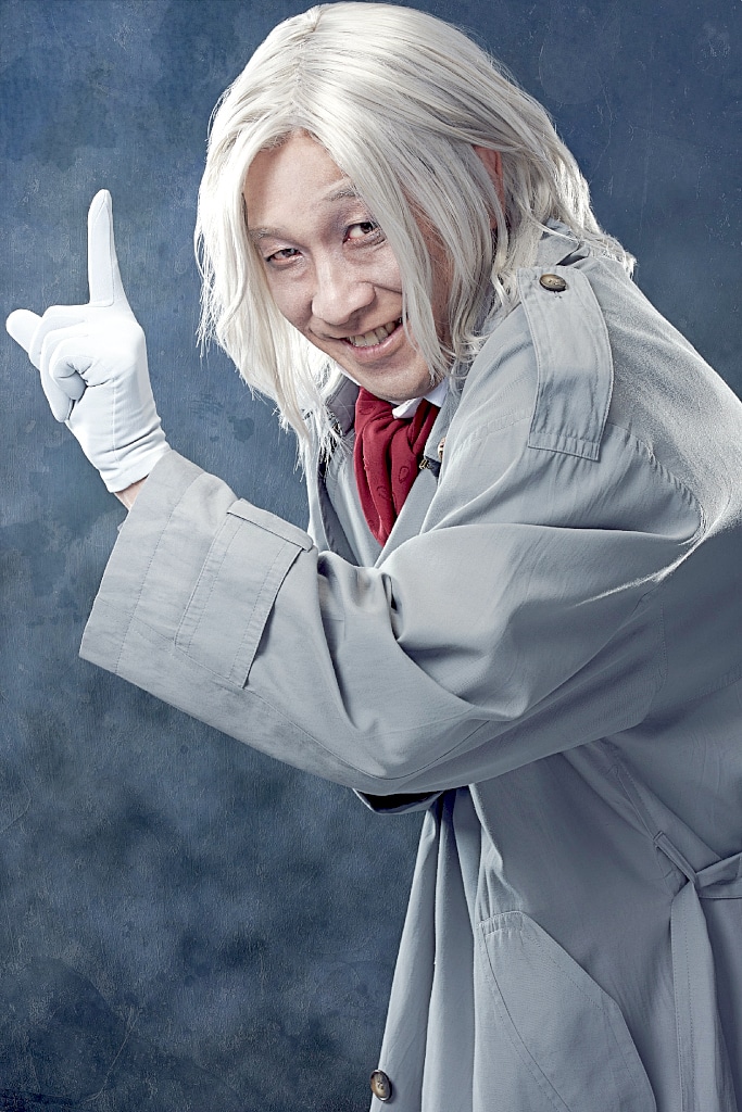 有馬自由扮する真戸呉緒。(c)石田スイ/集英社 (c)舞台『東京喰種トーキョーグール』製作委員会
