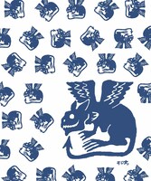 「ン・バギ」手ぬぐい、1782円。