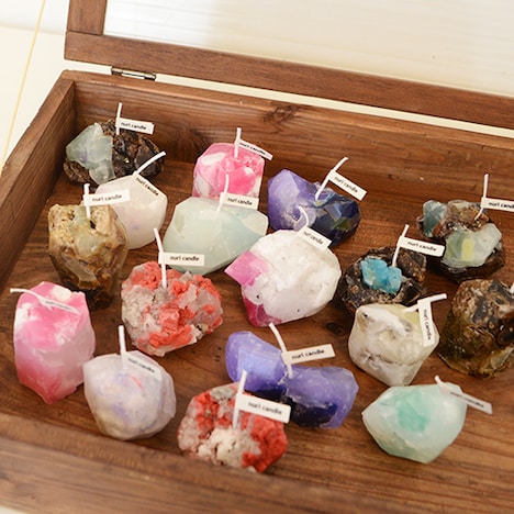 「宝石の国 鉱石キャンドル」