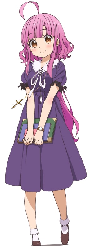 めぐねえ（佐倉慈）の立ちカット。(c) Nitroplus/海法紀光・千葉サドル・芳文社/がっこうぐらし！製作委員会