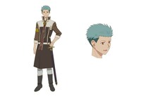 ミツヒデの設定画。(c)あきづき空太・白泉社/「赤髪の白雪姫」製作委員会