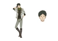 オビの設定画。(c)あきづき空太・白泉社/「赤髪の白雪姫」製作委員会