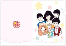 アニメイトで配布される「志村貴子まつり2015」のクリアファイル。