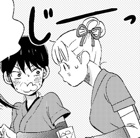 「たいようのいえ」と「ライアー×ライアー」の合作マンガの1コマ。