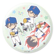 「ぴくりる! ダイヤのA デカ缶バッジ 降谷暁」(c)寺嶋裕二・講談社/「ダイヤのA-SS-」製作委員会・テレビ東京