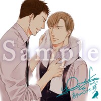 アニメイト：サイン入り描き下ろしミニ色紙