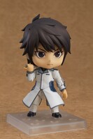 注射器を持つ「ねんどろいど 膝丸燈」。(c)貴家悠・橘賢一／集英社・Project TERRAFORMARS