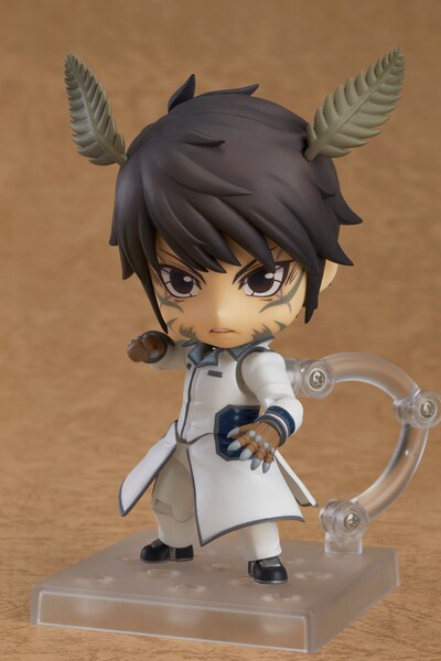 「睨み顔」を装着した「ねんどろいど 膝丸燈」。(c)貴家悠・橘賢一／集英社・Project TERRAFORMARS