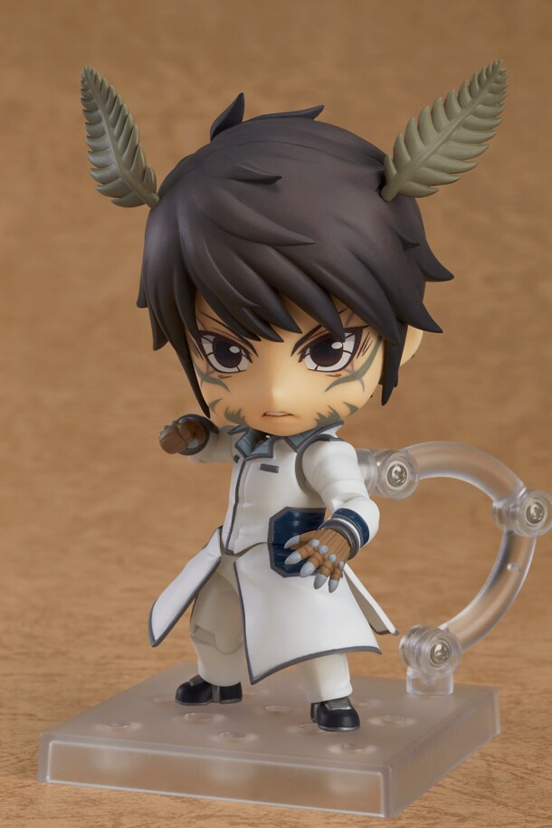 「睨み顔」を装着した「ねんどろいど 膝丸燈」。(c)貴家悠・橘賢一／集英社・Project TERRAFORMARS