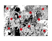 上條淳士「SEX」の版画。