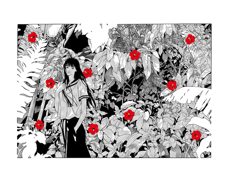 上條淳士「SEX」の版画。