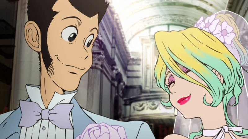 アニメ「ルパン三世」の場面写真。原作：モンキー・パンチ (c)TMS