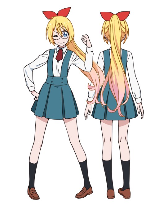 マジカルゴリラ千棘こと、桐崎千棘の設定画。(c)古味直志／集英社