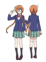 マジカルポリス万里花こと、橘万里花の設定画。(c)古味直志／集英社・アニプレックス・シャフト・MBS