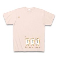 「しばおっちゃんTシャツA」（ライトピンク）(c)ねこまき/実業之日本社