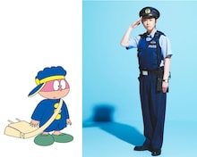 勝地涼演じる五郎。持ち前の男気で今では立派な警察官。町の交番で平和を守っている。ダメな先輩ひろしのことが大好きで暇さえあれば、世話を焼く。 (c)吉沢やすみ/オフィス安井
