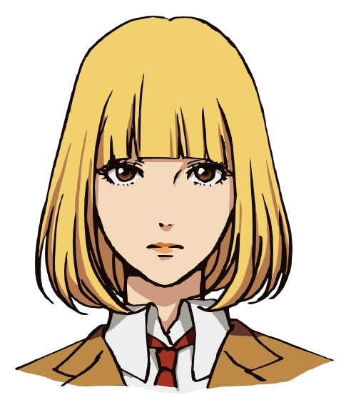花（書記）（CV：花澤香菜） (c)平本アキラ/講談社 (c)平本アキラ・講談社/八光学園裏生徒会