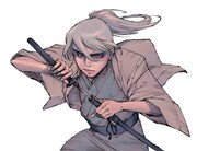 宮川輝による「買厄懸場帖 九頭竜KUZURYU」のカット。