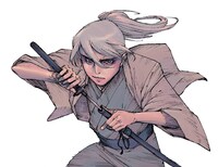 宮川輝による「買厄懸場帖 九頭竜KUZURYU」のカット。