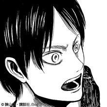 「Beeマンガ 進撃の巨人」のカット。(c)諫山創・講談社/BeeTV