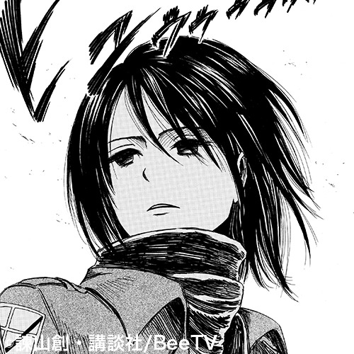 「Beeマンガ 進撃の巨人」のカット。(c)諫山創・講談社/BeeTV