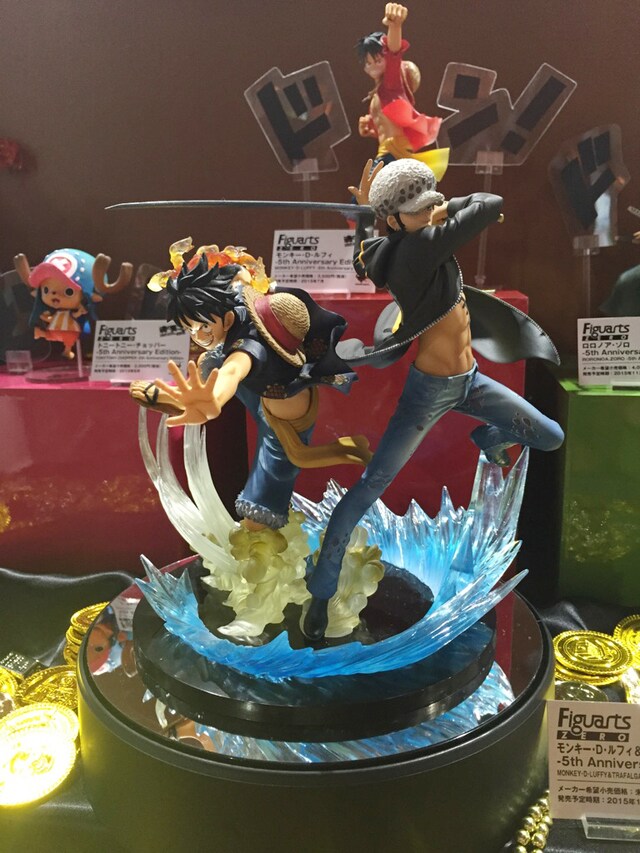 「フィギュアーツZERO」の「5th Anniversary Edition」シリーズの新作「モンキー・D・ルフィ＆トラファルガー・ロー」。