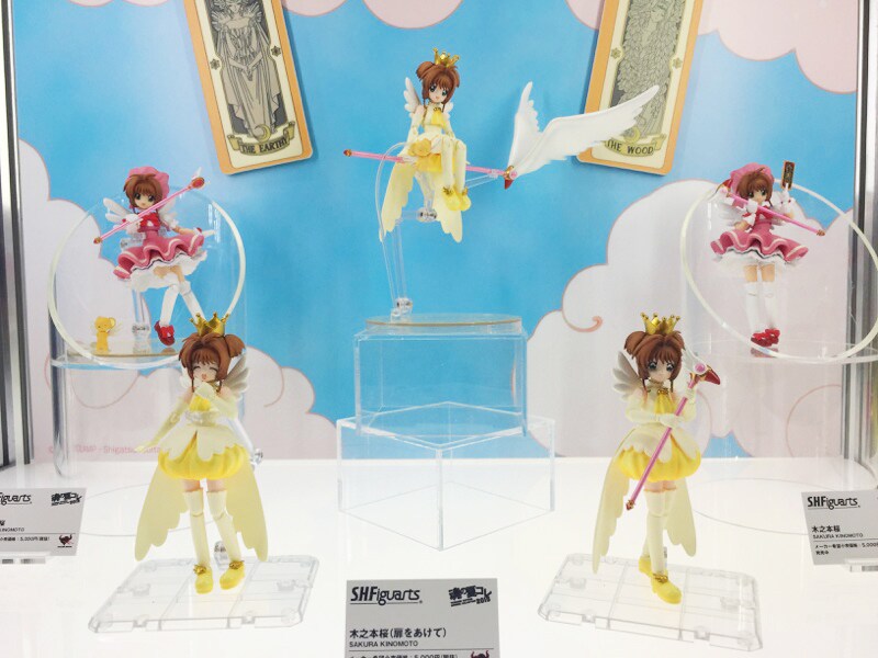 「カードキャプターさくら」のコーナー。